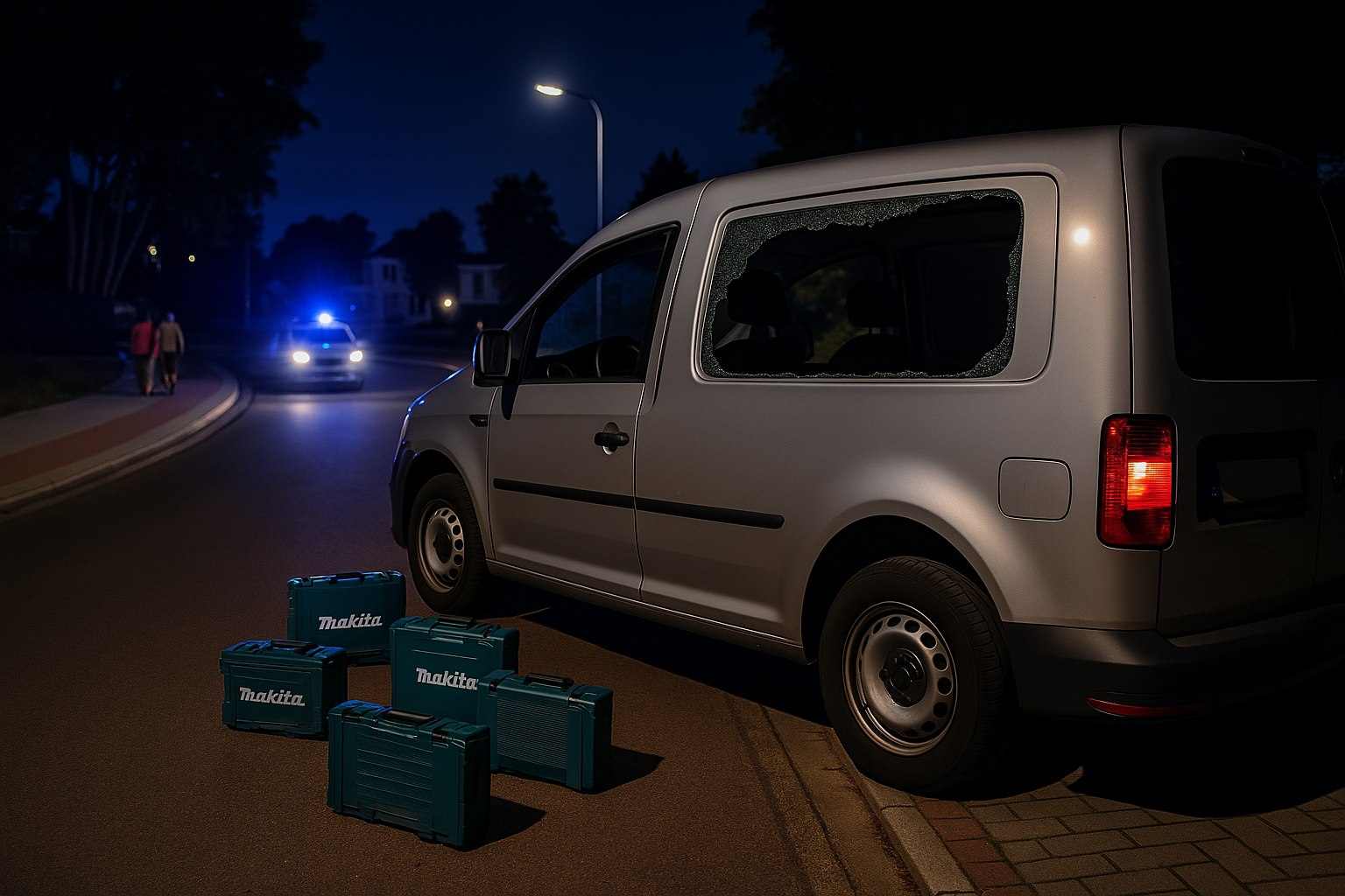 Diebstahl aus PKW in Merseburg – Täter schneiden Heckscheibe heraus